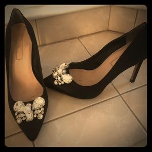 Avec les filles chiara jewelled pumps